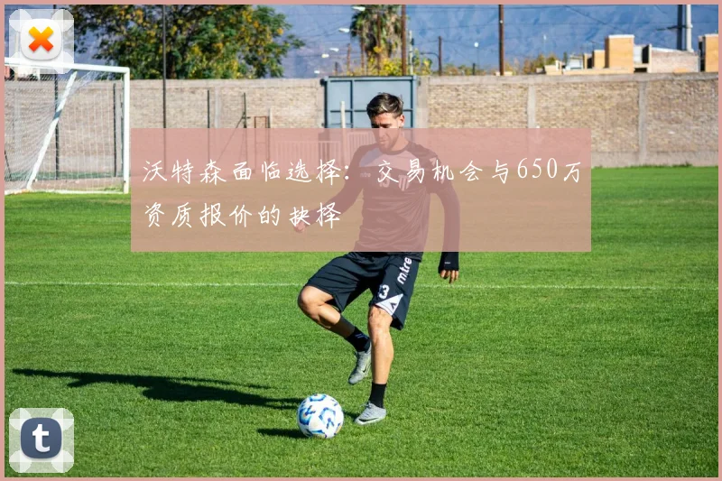 沃特森面临选择：交易机会与650万资质报价的抉择